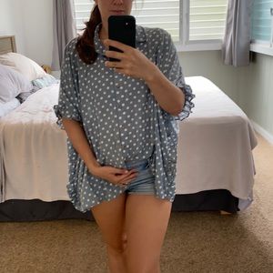 Fun Maternity Blouse